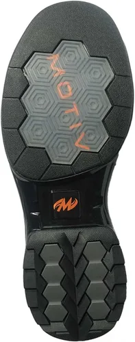 Vista 4 de KR Strikeforce Motiv Bowling Propel - Zapatos de bolos anchos de alto rendimiento para hombre negrocarbononaranja, Negro, carbón, naranja