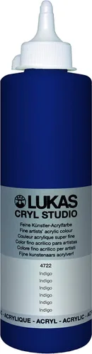 Vista 34 de Lukas CRYL Studio Artist - Pintura acrílica para artistas, Alizarín Carmesí, tubo de 125 ml - Pinturas acrílicas de alto pigmento para pintura