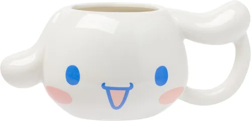 Vista 17 de Silver Buffalo Sanrio Hello Kitty and Friends Badtz-Maru - Taza de cerámica esculpida en 3D, 20 onzas