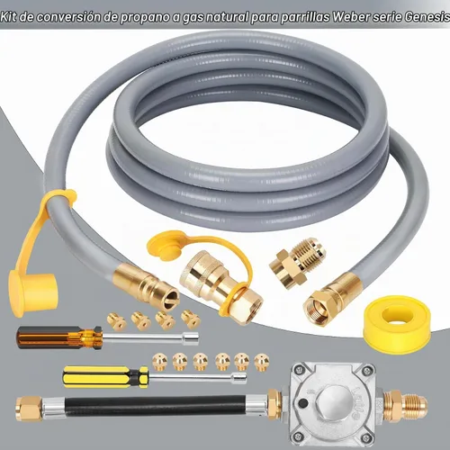 Vista 2 de Kit de conversión de propano a gas natural para parrilla Weber Genesis Series
