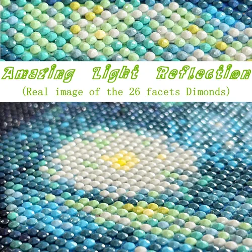 Vista 4 de Kit de pintura de diamantes 5D por números, serie religiosa, taladro completo, pinturas de diamantes cristianos, manualidades, pinturas de gemas