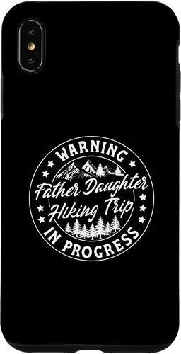 Vista 11 de Warning Father Daughter Hiking Trip in Progress Case for iPhone 17