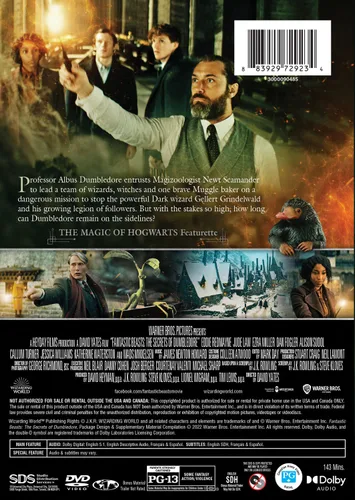 Vista 3 de Fantastic BeastsTHE SECRETS OF DUMBLEDORE (DVD + Digital)