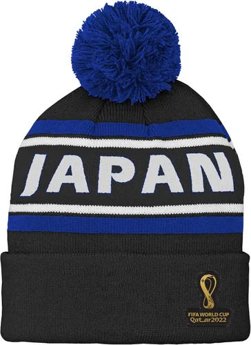 Vista 31 de Outerstuff Sombrero unisex para jóvenes de la Copa Mundial de la FIFA Country Premium Bobble Cuff Pom Hat Borgoña