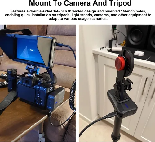 Vista 7 de Suptig Cargador portátil de 9000 mAh batería Banco de energía compatible para Gopro, Canon, Nikon, DJI osmo, Insta 360, Akaso More Cámara, teléfono