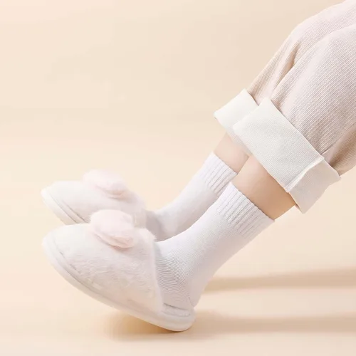 Vista 6 de 5 Pairs Wool Socks for Women Thick Boot Socks Comfy Slouch Crew Socks Cozy Athletic Socks Warm Winter Thermal Socks