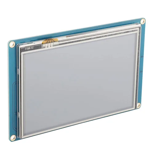 Vista 8 de Nextion Basic Display 5.0 ''NX8048T050 5.0 pulgadas TFT resistiva panel de pantalla táctil 800x480 UART HMI módulo de pantalla LCD inteligente