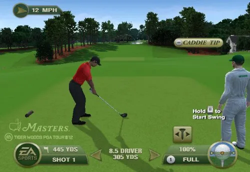 Vista 2 de Tiger Woods PGA TOUR 12 The Masters - Nintendo Wii