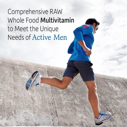 Vista 7 de Garden of Life Vitamin Code - Multivitamínico de Alimentos Integrales para hombres, 120 cápsulas, vitaminas para hombres, mezcla de frutas