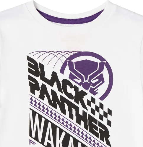 Vista 5 de Camiseta de manga larga Spotted Zebra, marca Tienda, de Disney, Star Wars, Marvel, para niño