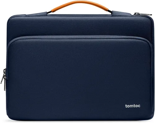 Vista 17 de tomtoc Estuche protector 360 para portátil de 13 pulgadas para el nuevo Surface Pro 11th, Copilot+PC 2024, Surface Pro 10/9/8/X con teclado Negro
