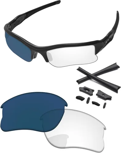 Vista 15 de Lentes de repuesto y kits de goma para gafas de sol Oakley Flak Jacket XLJ OO9009 2.480 in