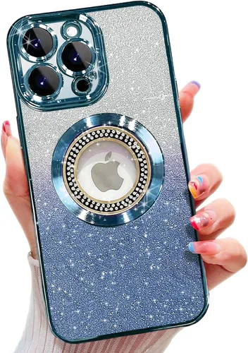 Vista 57 de Misscase Funda magnética con purpurina para iPhone 11 compatible con MagSafe, protección completa, delgada, a prueba de golpes, antiarañazos