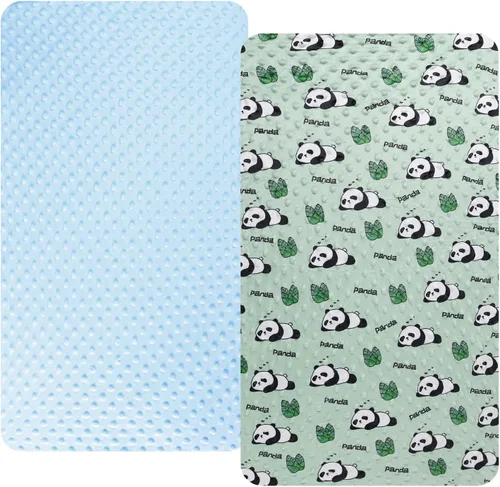 Vista 22 de Dot - Juego de sábanas para moisés, paquete de 2 sábanas elásticas ajustables para cuna, ultra suaves, ajuste universal, almohadilla rectangular