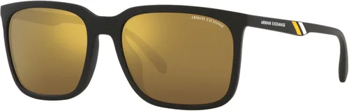 Vista 2 de AX ARMANI EXCHANGE Gafas de sol rectangulares Ax4117su de ajuste universal para hombre