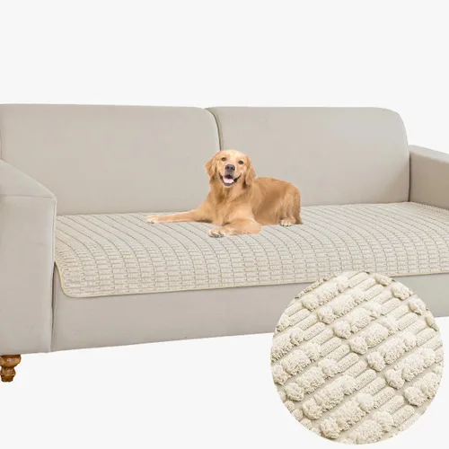 Vista 9 de Muamar Funda para Cama de Perro Protector de Sofá, Fundas de Sofá Antideslizantes Impermeables para Sala de Estar Fundas de Sofá, Tapete de Sofá