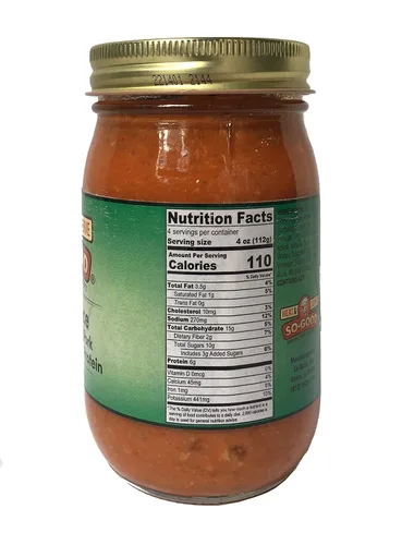 Vista 2 de So-Good Relleno de cerdo BBQ con cerdo rallado Tarro de 16 oz - Completa solo calentar y servir