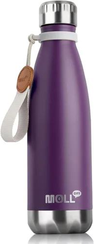 Vista 54 de Botella de Agua de 9 oz para Niños - Botella de Agua Pequeña de Acero Inoxidable para la Escuela con Aislamiento al Vacío de Metal a Prueba de Fugas