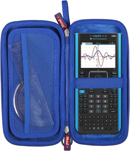 Vista 13 de Mchoi Estuche rígido adecuado para calculadora gráfica Texas Instruments TI-84 Plus CE/TI-83 Plus/TI-84 Plus CE/TI-83 Plus/Casio fx-9750GIII