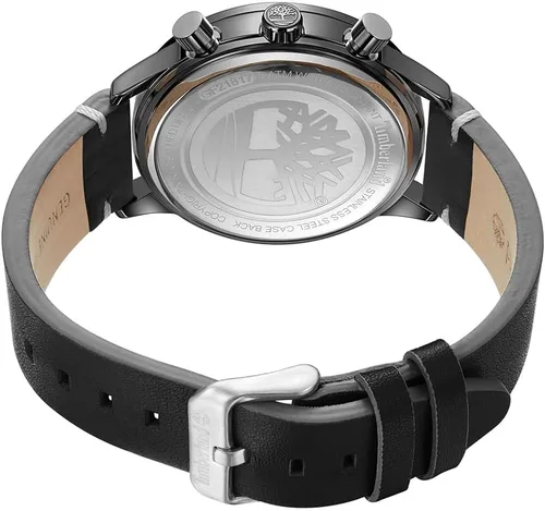 Vista 3 de Timberland Reloj multifunción para hombre, Negro -, Vestido Deportivo
