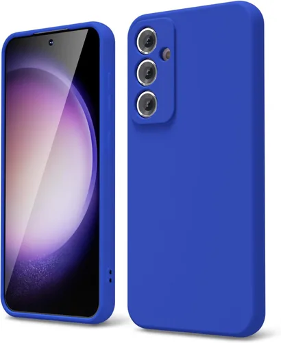 Vista 328 de oakxco Funda para teléfono Samsung Galaxy S8 de silicona líquida, delgada y fina de gel de goma suave TPU cubierta protectora simple llana