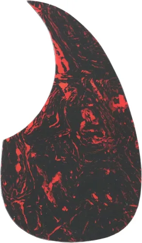 Vista 7 de Placa autoadhesiva antiarañazos para guitarra acústica Negro
