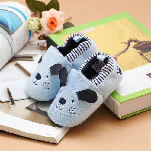 Vista 3 de LAFEGEN Zapatos para caminar para bebé, niño, niña, antideslizantes, suela suave, para bebés, recién nacidos, mocasines para primeros pasos