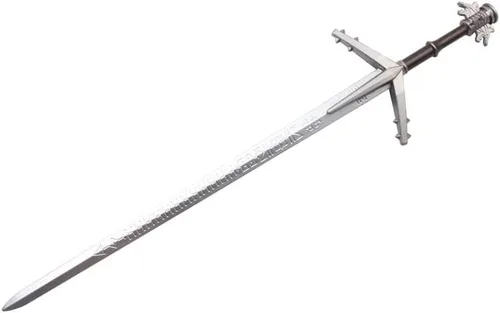 Vista 6 de Espada de espuma medieval a dos manos, espada de espuma de fantasía, para Halloween