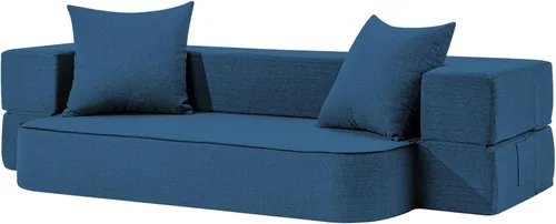 Vista 14 de SUYOLS Sofá nube de pana con almohada, espuma viscoelástica de alta calidad, no requiere montaje, sofá de asiento profundo en caja, silla que ahorra