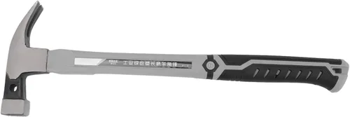 Vista 9 de Martillo de mango largo, martillo de 13 onzas, forma de cuerno de cordero cuadrado, 50HRC, diseño de doble V, mango de acero inoxidable, martillo