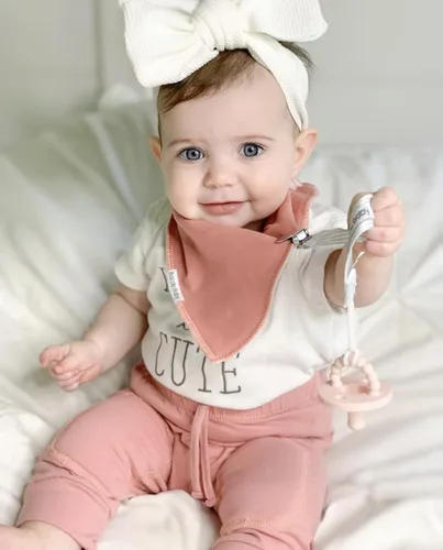 Vista 2 de Bazzle Baby Pantalones deportivos con rodillas acolchadas para gatear motores modernos niños pequeños rodillas talla 6-12 meses talla única
