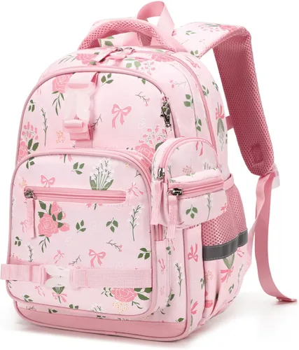 Vista 23 de Mochila 11 para niños y niñas, Mariposa, Compacto