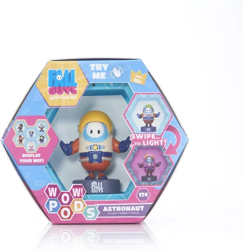 Vista 7 de Wow! PODS Fall Guys: Ultimate Knockout - Figura de cabeza de globo iluminada de astronauta Producto oficial, coleccionables, juguetes y regalos