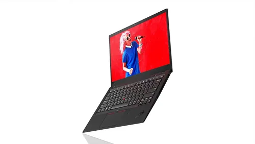 Vista 4 de Lenovo ThinkPad X1 Carbon Laptop con Windows de alto rendimiento, (Intel Core i7, 16 GB de RAM, SSD de 512 GB, Windows 10 Pro), 20KH002JUS