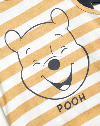 Vista 4 de Disney Conjunto de pijama de Mickey Mouse para bebé, 2 piezas y camisa de manga larga