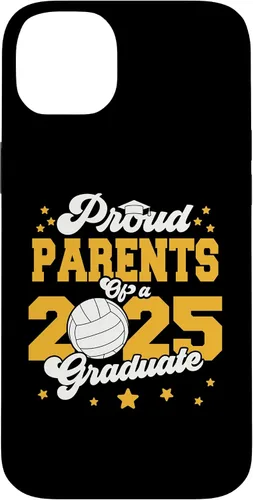 Vista 15 de iPhone 16 Parents of a 2025 Graduate Prom Graduation 25 VolleyBall Case
