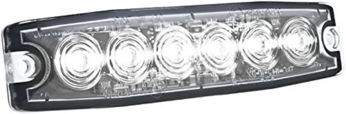 Vista 2 de Hella H22895001 MST6 Mini LED Lighthead, 12/24 V, 23 patrones intermitentes, ámbar