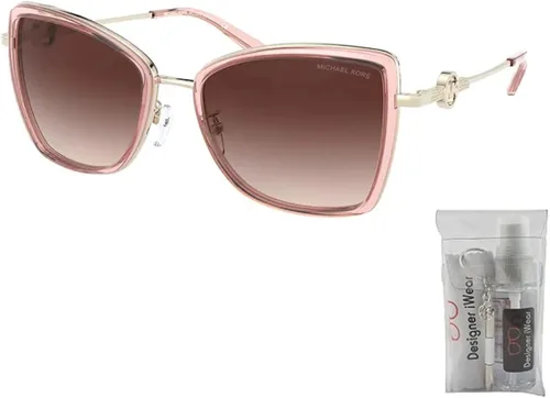 Vista 2 de Michael Kors MK1067B Corsica Butterfly Sunglasses for Women + BUNDLE With Designer iWear Eyewear Kit