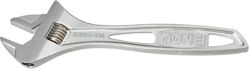 Vista 2 de Llave ajustable TONE (con escala) MWR-250 9.843 in de longitud total