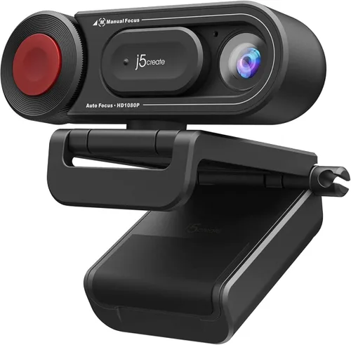 Vista 4 de j5create Cámara web y cámara de documentos de modo dual 1080P