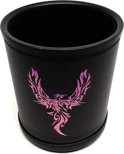 Vista 5 de Taza de dados de cambio de color con lámina de transición de color, taza de dados de tamaño estándar, perfecta para juegos de mesa, juegos de rol
