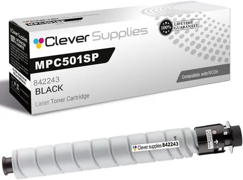 Vista 35 de CS - Cartucho de tóner compatible para Ricoh C220 406046 Color negro láser Aficio SP C220 Aficio SP C220A Aficio SP C220DN Aficio SP C220N Aficio SP