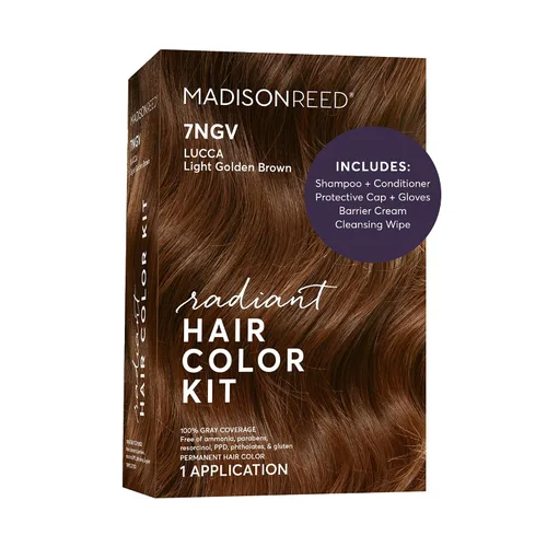 Vista 73 de Madison Reed - Kit de tinte radiante para el cabello, tinte permanente para el cabello, 100 % cobertura de canas, sin amoníaco, negro Parma 2.5NNN
