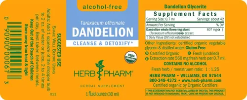 Vista 11 de Herb Pharm Certificado Orgánico Sin Alcohol Raíz de Valeriana Glycerita para un sueño reparador - 1 onza, GLDAND01, 1 Ounce, 1, 1