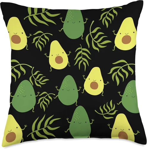 Vista 5 de Cute aguacates stuff for girls - Funny aguacate Lover Gifts Throw Pillow