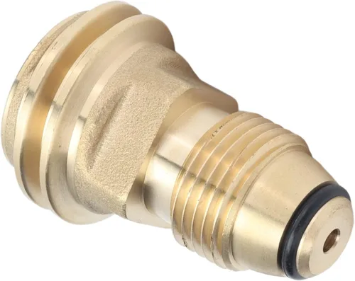 Vista 9 de Adaptador de accesorios de latón para tanque, conexión rápida con conexión hermética para válvula de cilindro de parrilla de gas, hecho