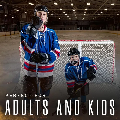 Vista 5 de Franklin Sports Protecciones para patines de hockey NHL - Cubiertas para cuchillas de patines de hockey para adultos y jóvenes - Reservorios