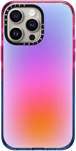 Vista 38 de CASETiFY Funda para iPhone 15 Pro Max, compatible con MagSafe Protección contra caídas de grado militar 4x de 8.2 pies Cheetah Paradise Pink