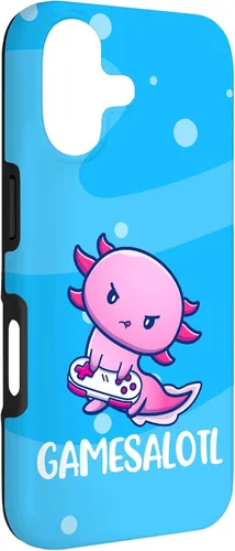 Vista 3 de Gamesalotl Axolotl Nice Game Video Game Case for iPhone 17