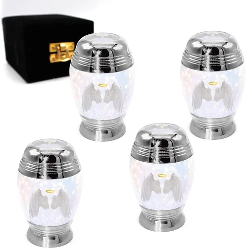 Vista 30 de Aurora Borealis Urna de cremación para cenizas para adultos, hombres y mujeres, Urnas de cremación personalizadas para cenizas humanas, urnas